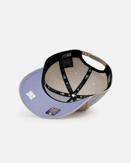 New Era Chicago Bulls 'Pastel 2.0' 9FORTY A-Frame Snapback Stone