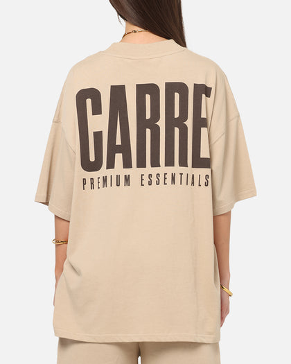 Carre Premium Essentials T-Shirt Light Brown