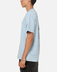 Majestic Athletic Argentina Halftone Crest T-Shirt Argentina Blue