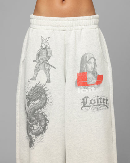 Loiter Holy Flame Sweatpants Grey