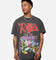 Marvel X-Men The X-Men Heavyweight Vintage T-Shirt Washed Black