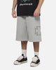 Saint Morta Marked Baggy Sweat Shorts Grey Marle