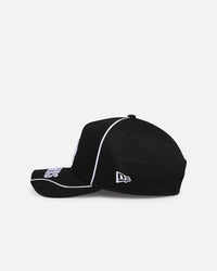 New Era Los Angeles Dodgers 'Piping' 9FORTY A-Frame Snapback Black/White