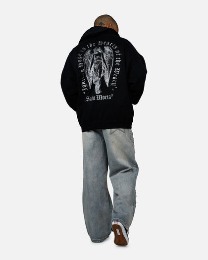 Saint Morta Weary Hearts Premium Hoodie Black