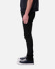 MNML Skinny Raw Jeans Rinsed Black