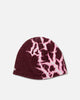 New Era Los Angeles Dodgers Lightning Knit Skully Maroon