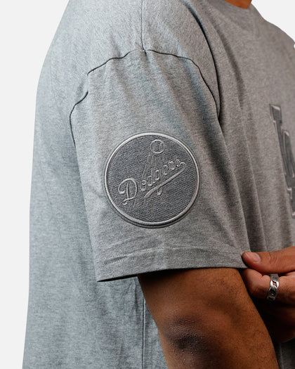 Pro Standard Los Angeles Dodgers Reverse French Terry T-Shirt Grey