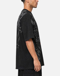 Saint Morta Renaissance Boxy T-Shirt Washed Black