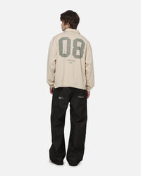 Mitchell & Ness Wallabies Rugby Long Sleeve Polo Ivory