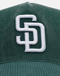 47 Brand San Diego Padres 'Apollo Cord Dark Green' 47 Offside Snapback Dark Green