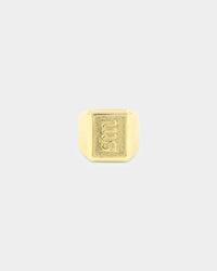 Saint Morta SM Signature Ring Gold