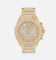 Guess Mainline Fury Glitz Bracelet Watch Gold