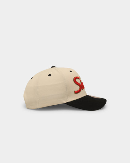 Mitchell & Ness Philadelphia 76ers 'Wool Blend' Snapback Vintage White