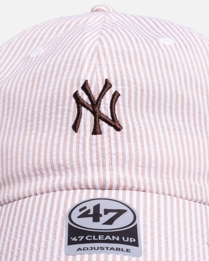 47 Brand New York Yankees 'Seersucker' 47 Clean Up Strapback Brown