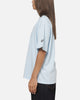Majestic Athletic Women's Los Angeles Dodgers Heart Applique Oversized T-Shirt Baby Blue