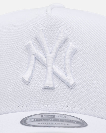 New Era New York Yankees 'Easy White' 9FORTY A-Frame Snapback White/White