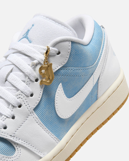 Jordan Women's Air Jordan 1 Low SE "Denim" Blue/Gum