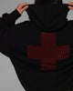 Loiter Drop Out Zip Hoodie Black