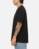 Carre Plaid Oval T-Shirt Solid Black