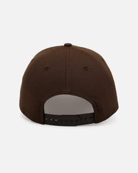 New Era Milwaukee Brewers 'Stay Classy' 9FORTY A-Frame Snapback Walnut