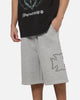 Saint Morta Marked Baggy Sweat Shorts Grey Marle