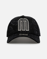 New Era Mexico National Baseball Team 'Tonal Paisley' 9FORTY A-Frame Snapback Black