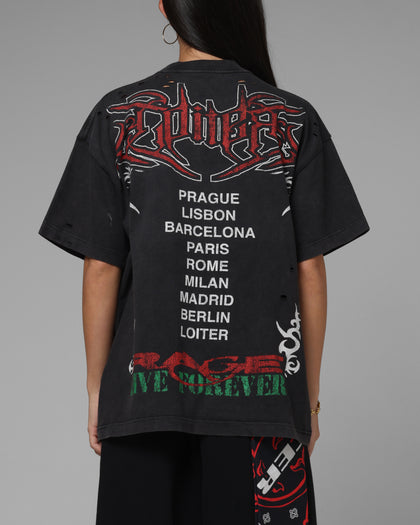 Loiter Freedom Vintage T-Shirt Black