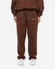 Saint Morta Sacred Script Track Pants Brown