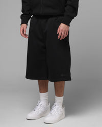 Loiter Ultra Hybrid Fleece Shorts Black