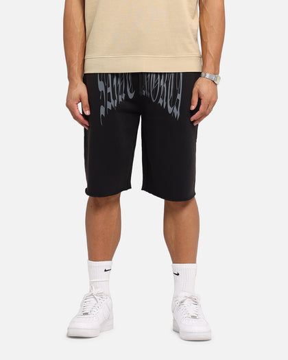 Saint Morta Vill Park Sweat Shorts Vintage Black