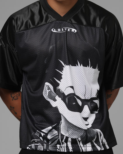 Loiter x The Boondocks Riley Jersey Black