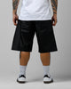 Loiter F-16 Denim Jorts Black
