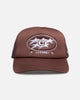 Carré Academy Trucker Snapback Brown