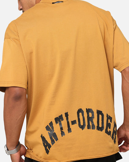 The Anti Order Architype Boxy T-Shirt Mustard