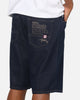 S Double EMB 5 Pocket Shorts One Rinse