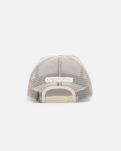 Pro Standard Dallas Cowboys Pinch Front Trucker Snapback Eggshell