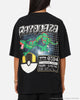 The Pokémon Collection By 73Studio Rayquaza T-Shirt Black Acidwash