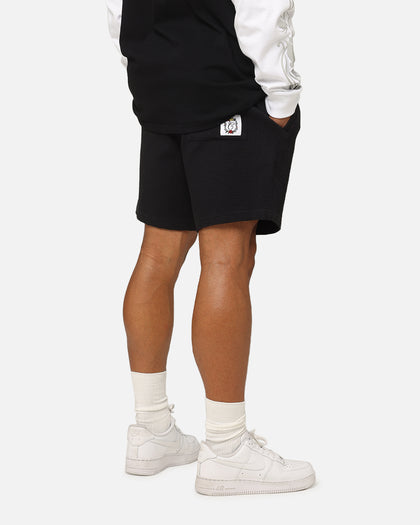 Carre Waffle Shorts Black