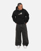 X-Large Baggy Cargo Bull Denim 91 Pants Black