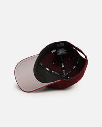 New Era Brisbane Broncos 'NRL Washed OTC' 9FORTY A-Frame Snapback Dark Purple