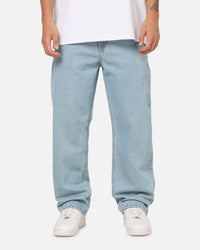 Carre Union Straight Fit Jeans Light Wash Blue
