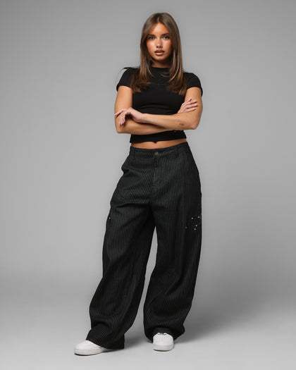 Loiter Midnight Pants Black