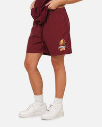 Mitchell & Ness Queensland Maroons Nylon Sport Shorts Maroon