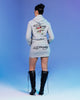 Ed Hardy By Loiter Women's Longue Hoodie Light Grey Marle