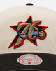 Mitchell & Ness Philadelphia 76ers 'Washed Cotton' Deadstock Snapback Off White