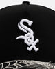 New Era Chicago White Sox 'Spider Web Visor' 9FORTY A-Frame Snapback Black