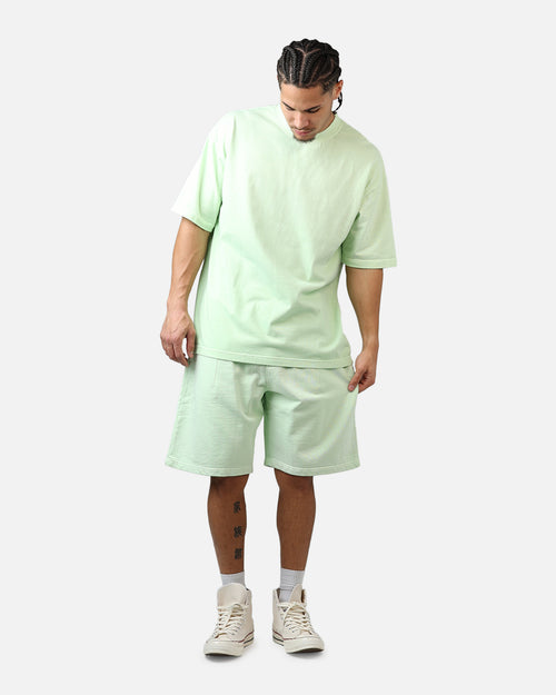 American Thrift Fleece Shorts Washed Lime