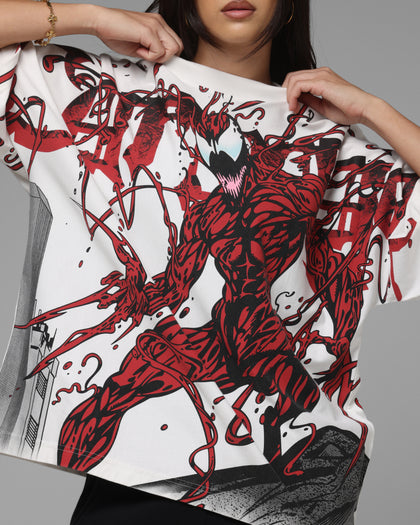 Loiter Marvel Spider-Man Carnage Boxy T-Shirt Off White