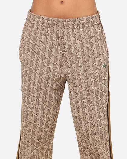 Lacoste Monogram Track Pants Croissant/Cookie
