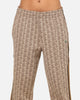 Lacoste Monogram Track Pants Croissant/Cookie